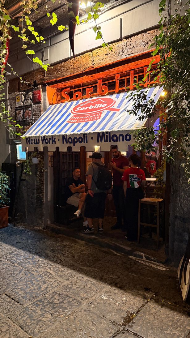  Sorbillo, one of Naples most famous pizza spots