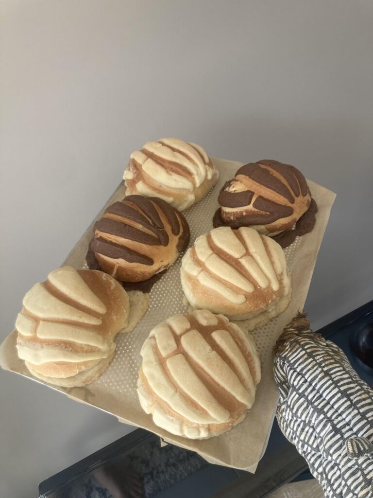 My first try at Conchas 🇲🇽