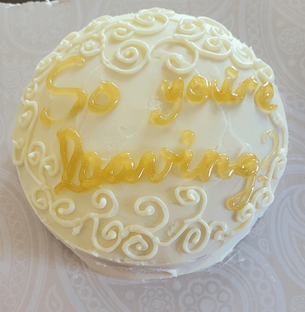 Saying goodbye to a friend who is moving!