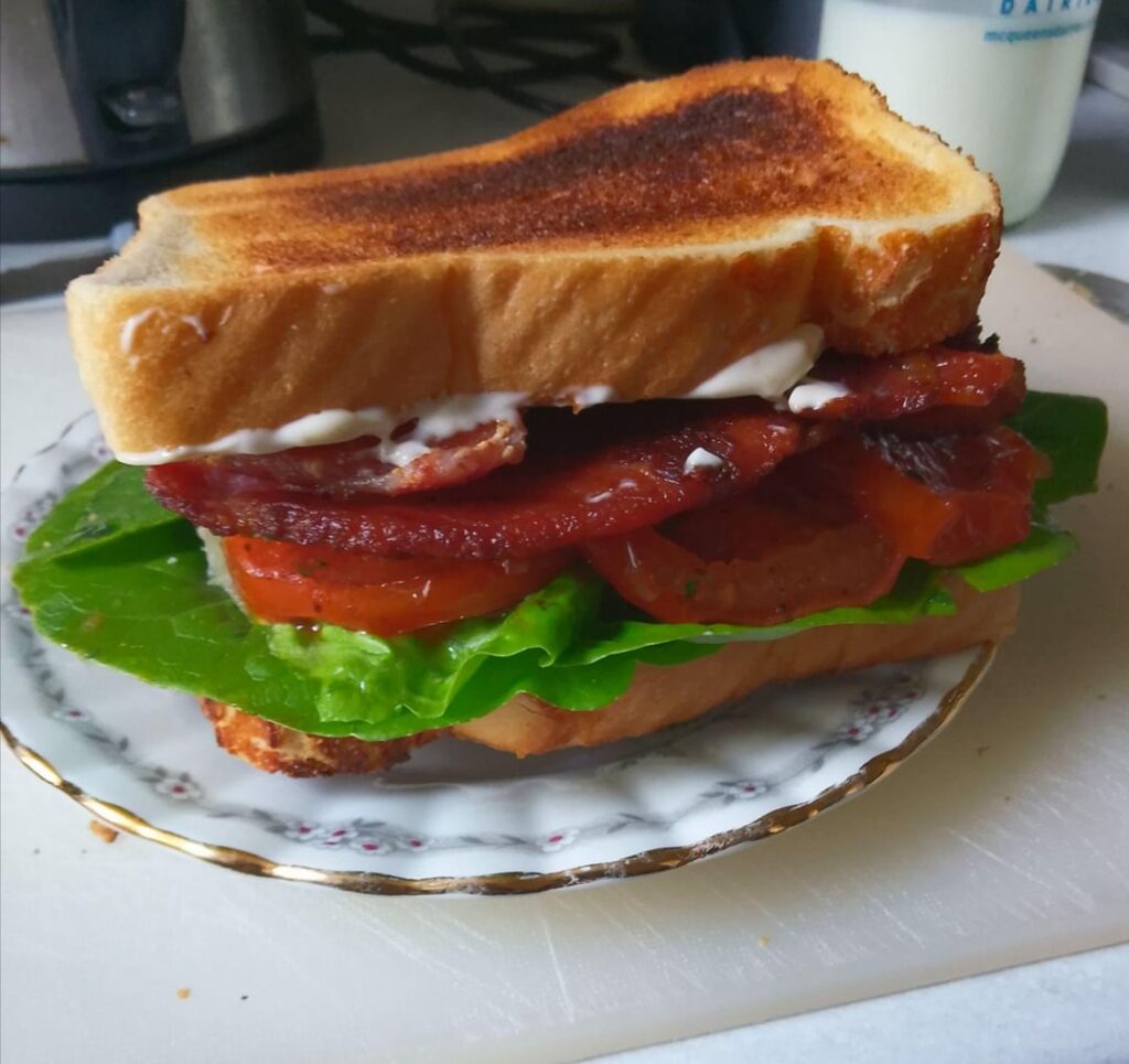BLT for lunch today