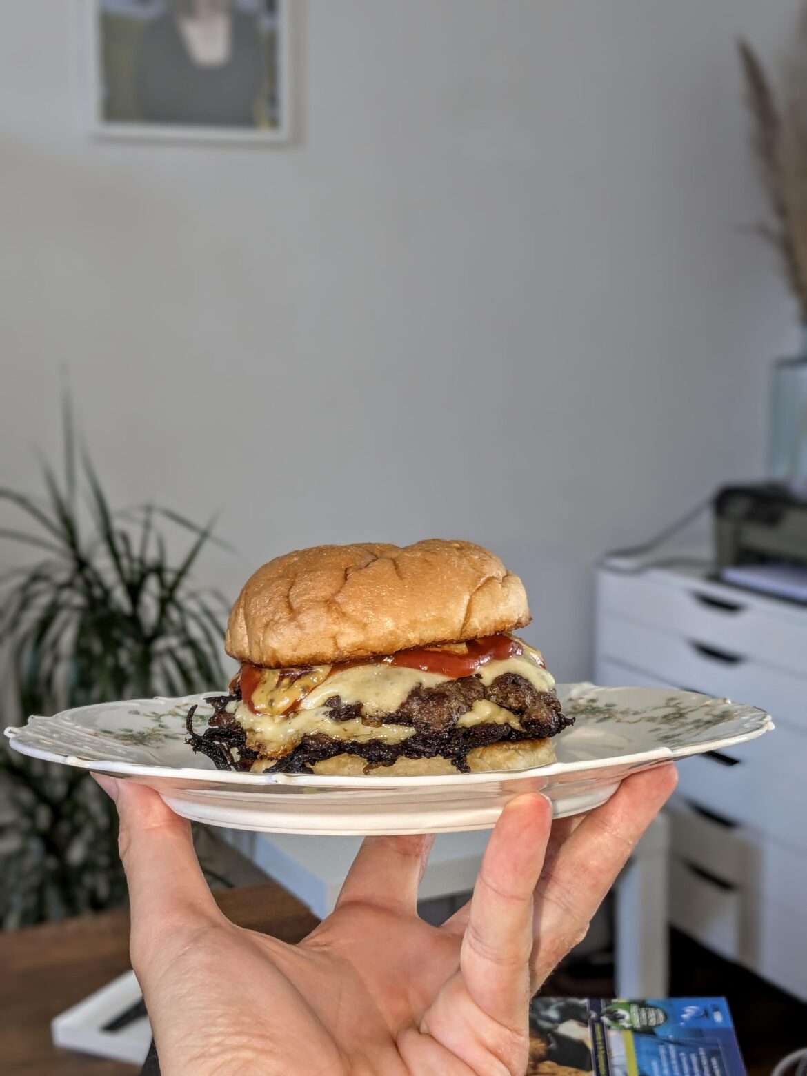 Been experimenting making burgers recently