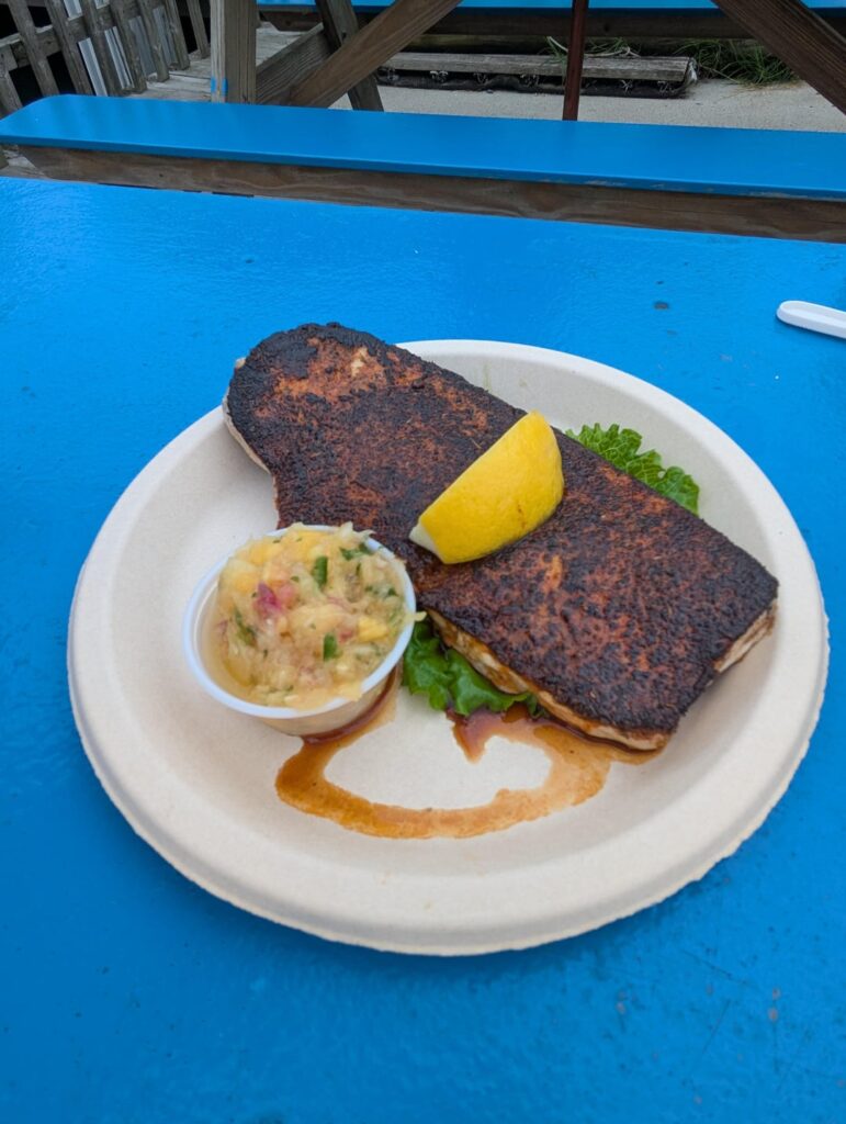 Mix of fresh seafood