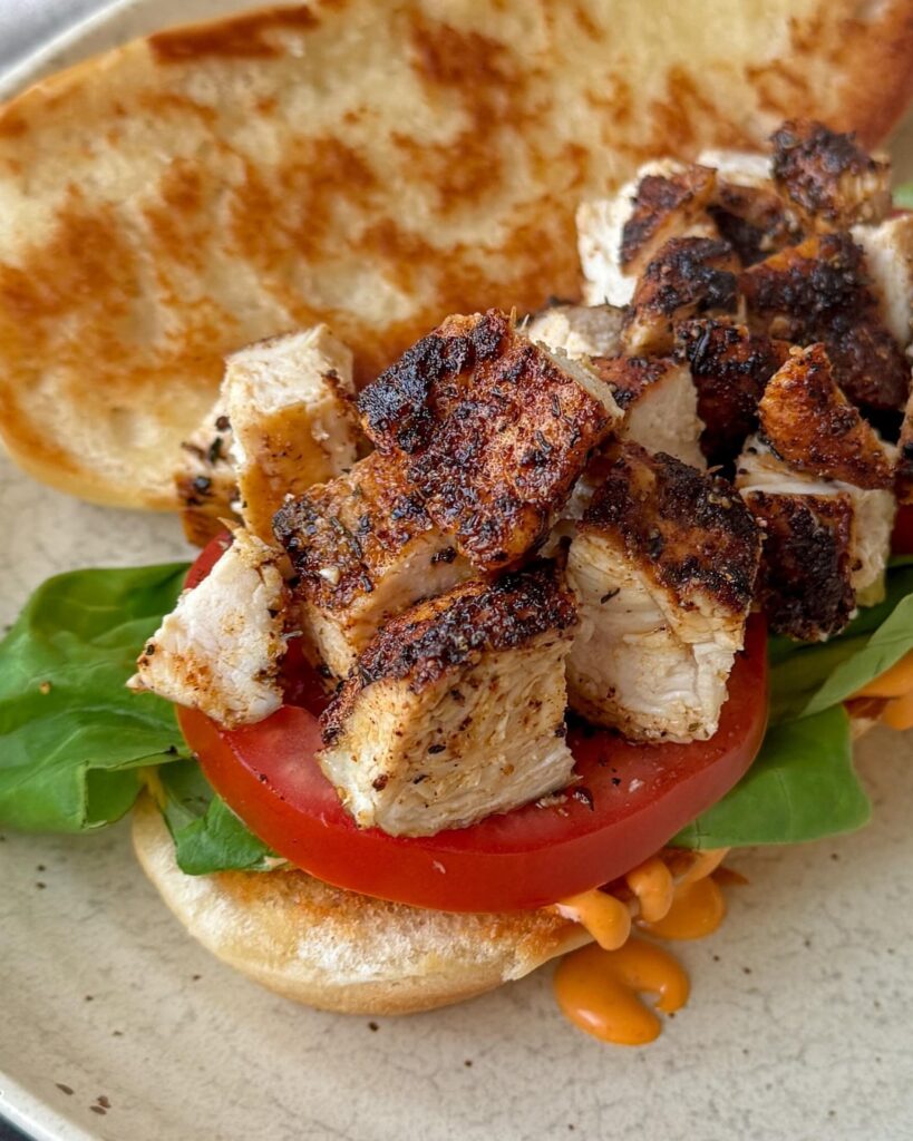[Homemade] Blackened Chicken Sandwiches