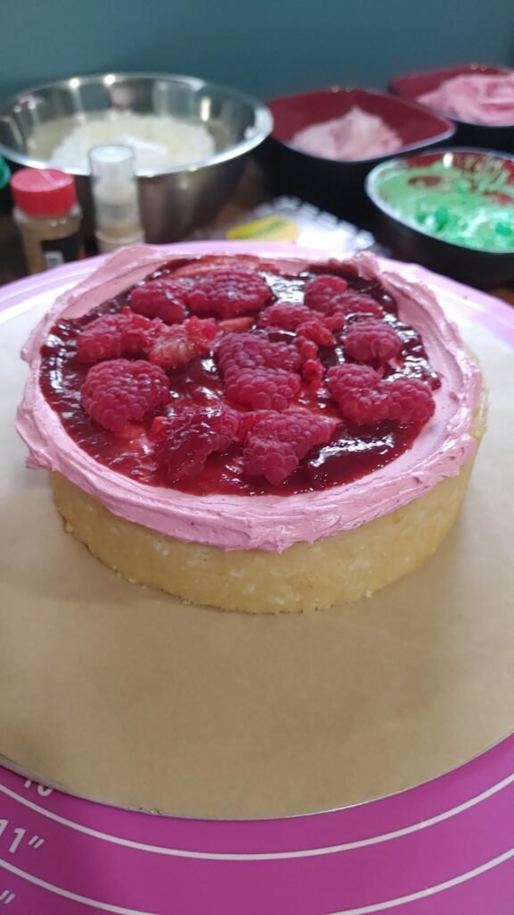 Birthday cake I just finished ✨ Birthday cake I just finished ✨