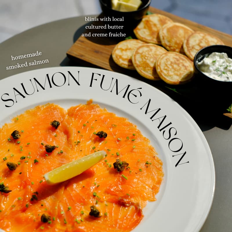 homemade smoked Salmon 