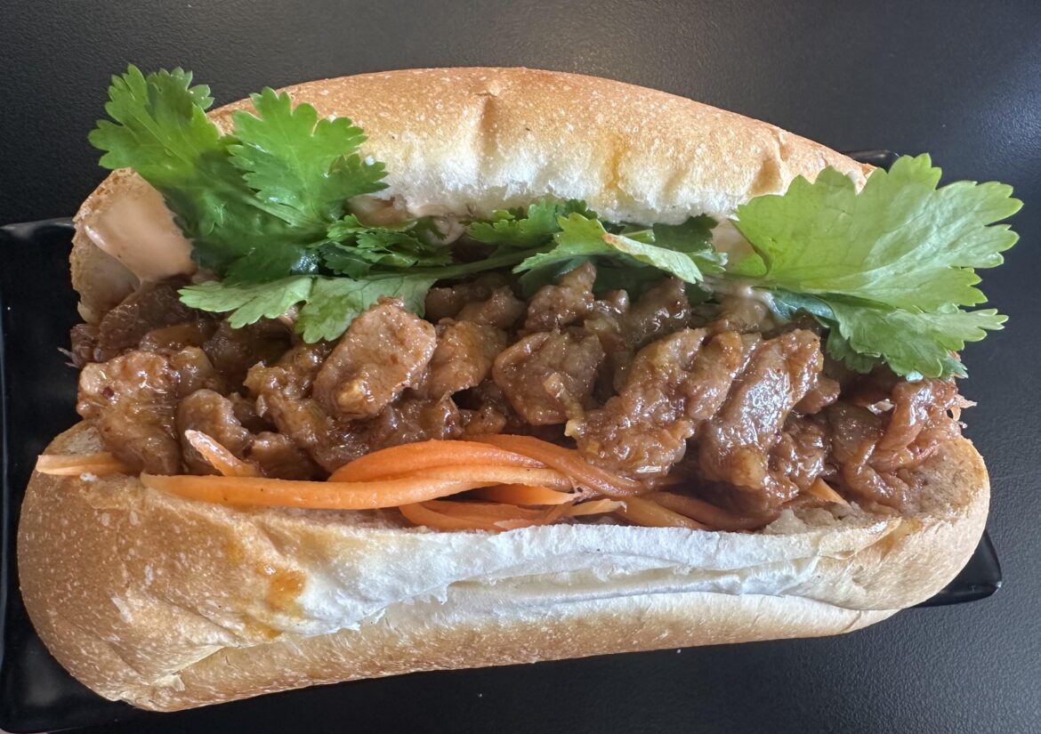 [I ate] Lemongrass Pork Bánh Mì