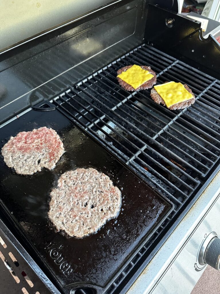 Crispy Smash Burgers extra crusty please