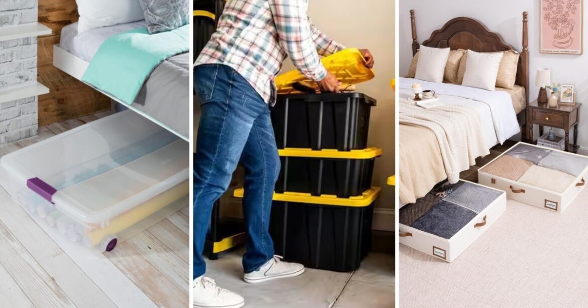 7+ Best Under Bed Storage Containers