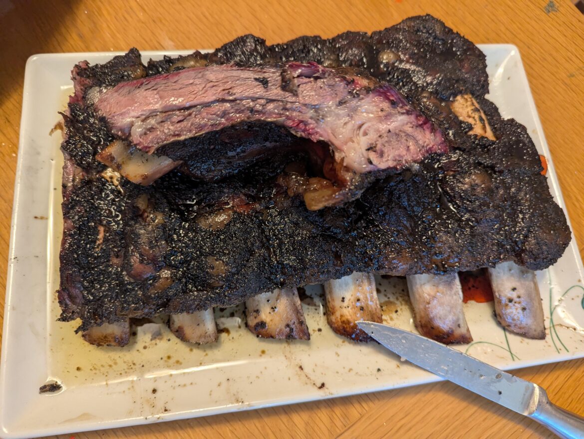 First go at dino ribs