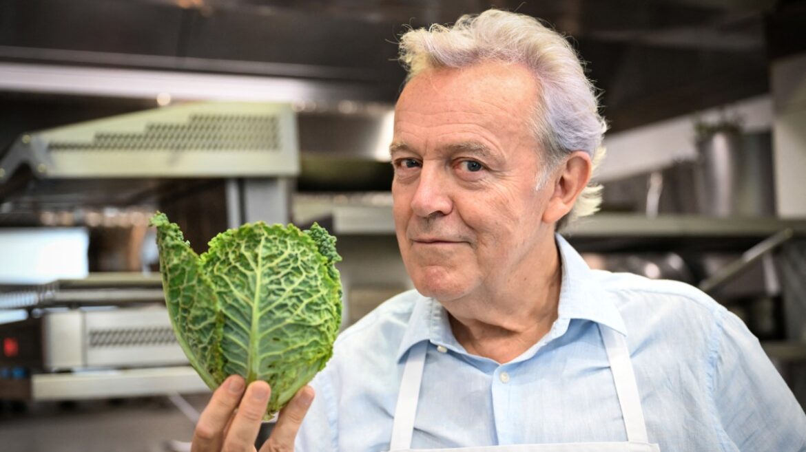 Meet the Parisian Michelin-star chef asking French to go ‘almost vegan’