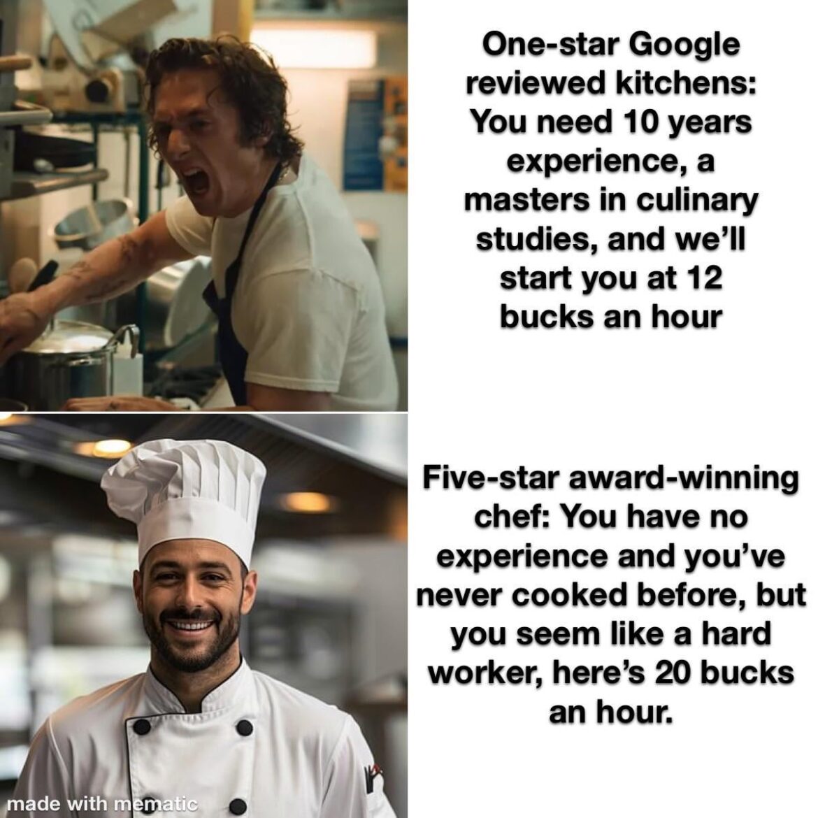 How I landed my first job at a 60-year-old fine dining establishment