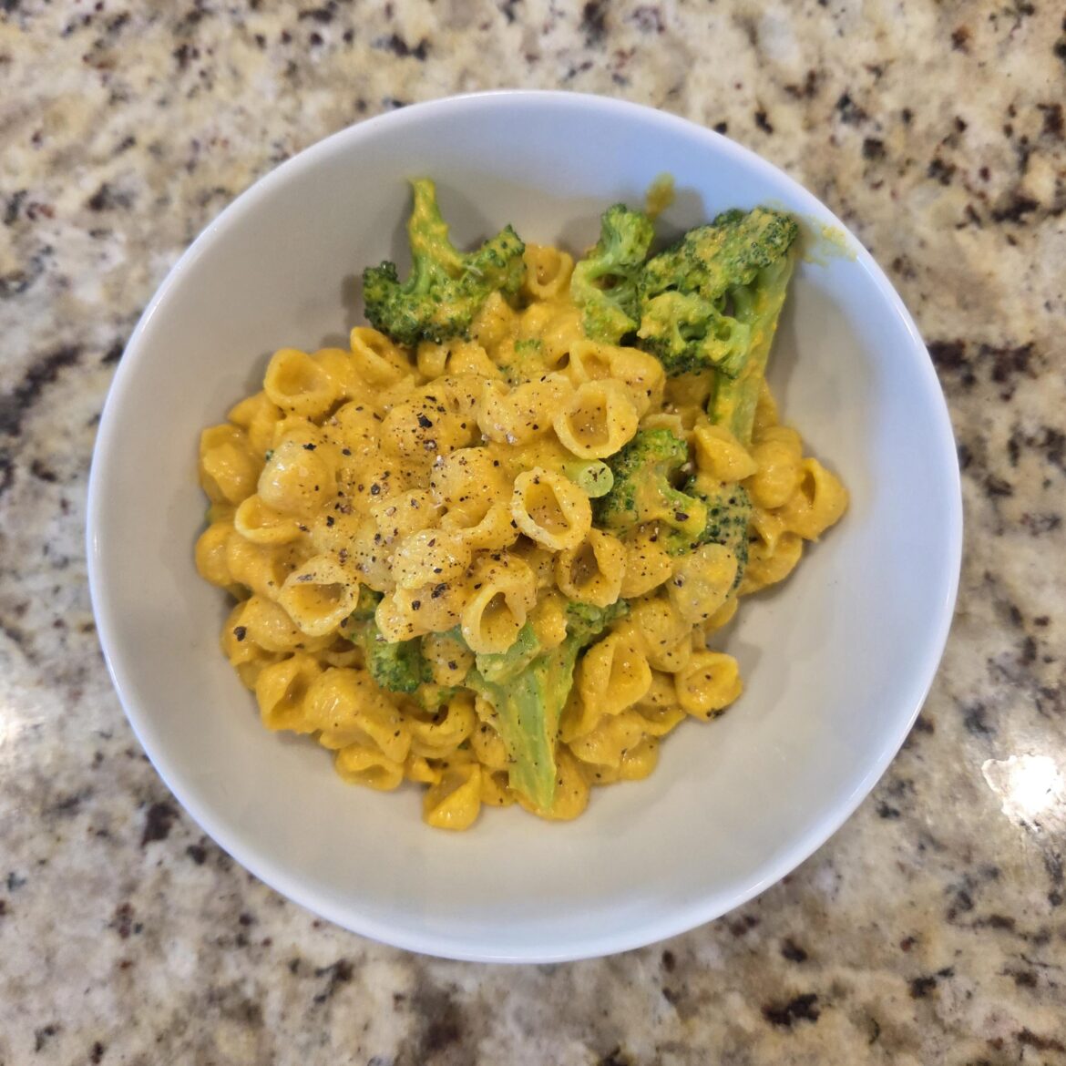 First PB/Vegan Mac and "Cheese" came out pretty good!