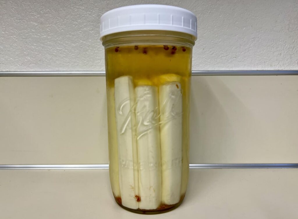 Pickled String Cheese