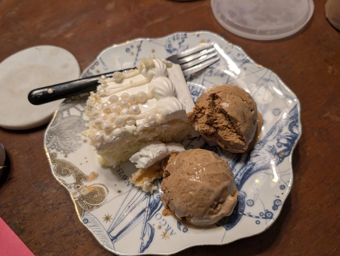 Chai ginger ice cream