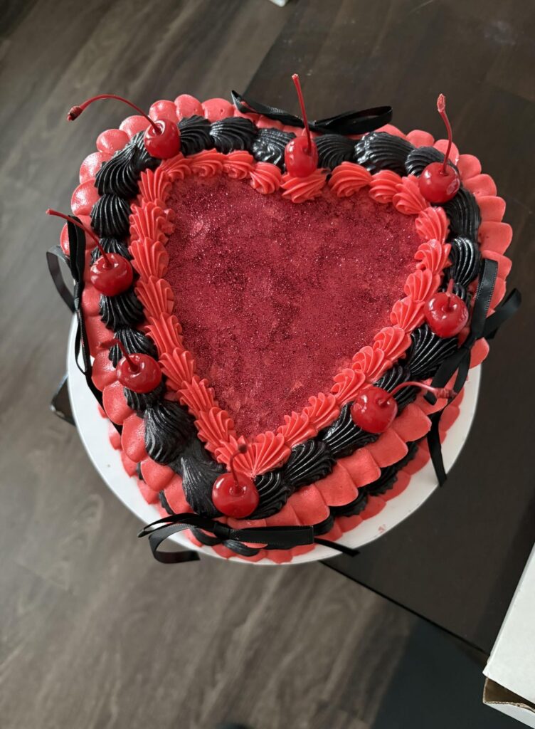 Leopard print cake 🍒