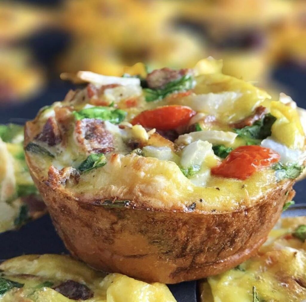 Vegetables Omelette Muffins