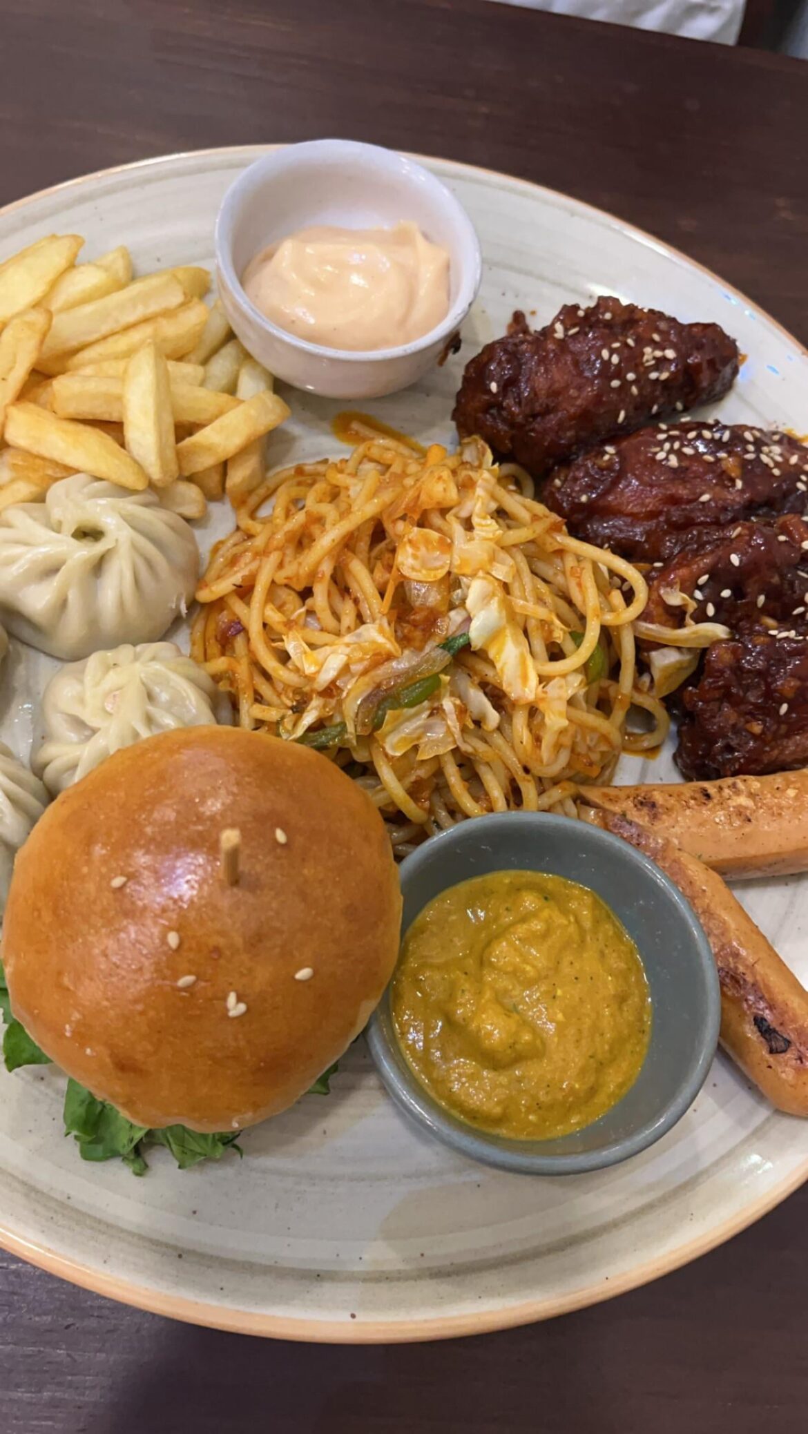 [i ate] Chicken combo