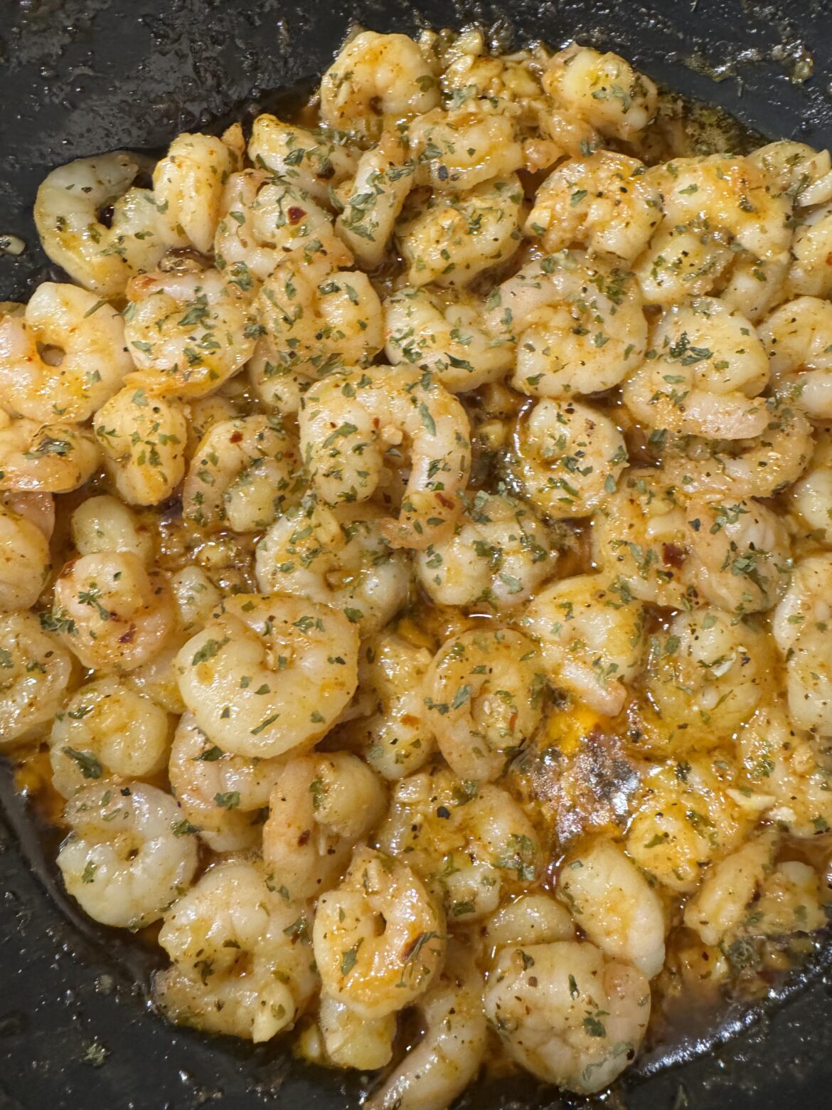 Butter Garlic Prawns!