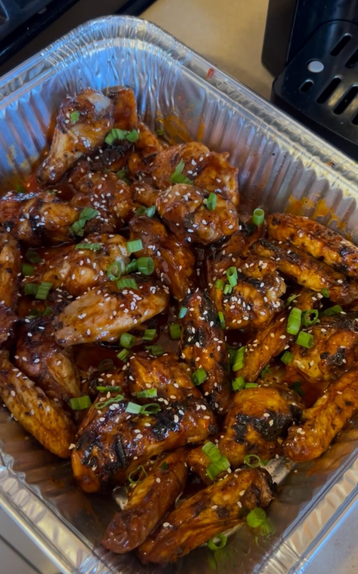 Hot Honey/Sriracha Wings