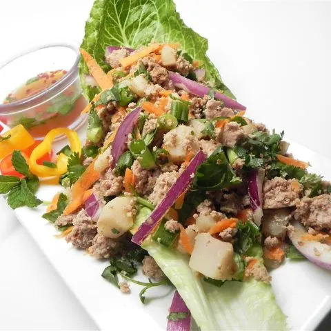 Larb Gai Nikki-Style | Photo by Soup Loving Nicole