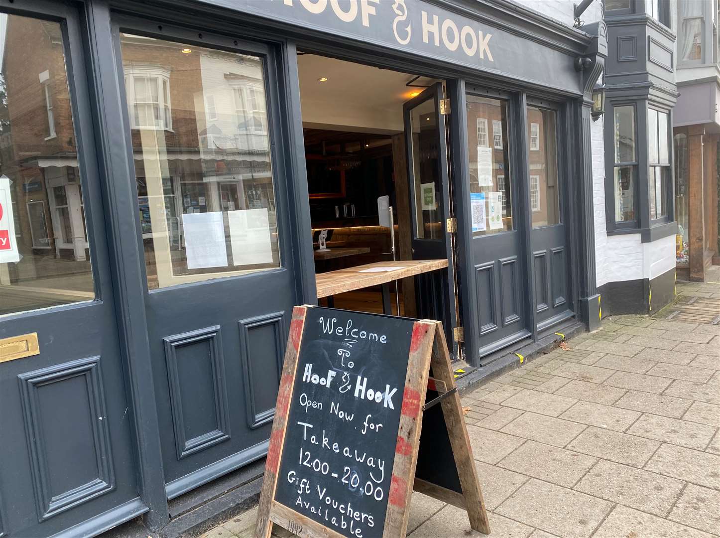 Hoof & Hook opened in Tenterden in December 2020. Picture: My Tenterden