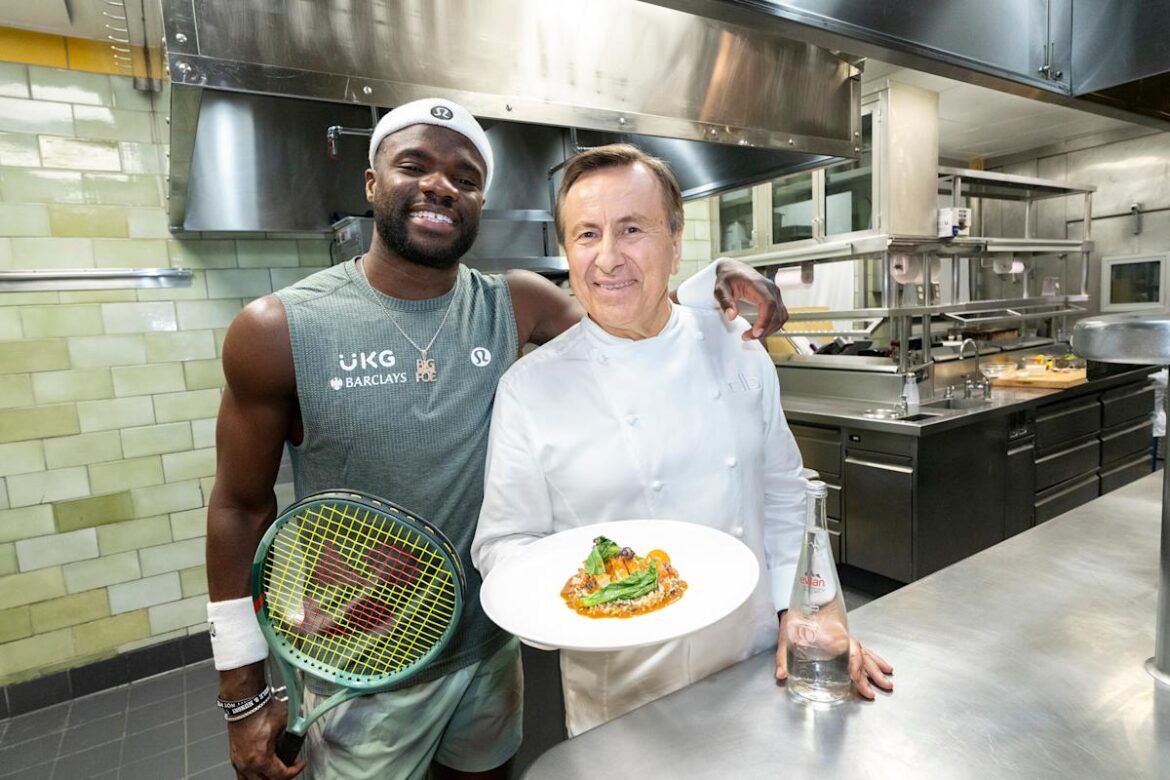 evian®, Michelin-Starred Chef and Restaurateur Daniel Boulud, and Tennis Ambassador Frances Tiafoe Serve Up First-Ever Culinary Collaboration in Celebration of New York's Largest Tennis Tournament