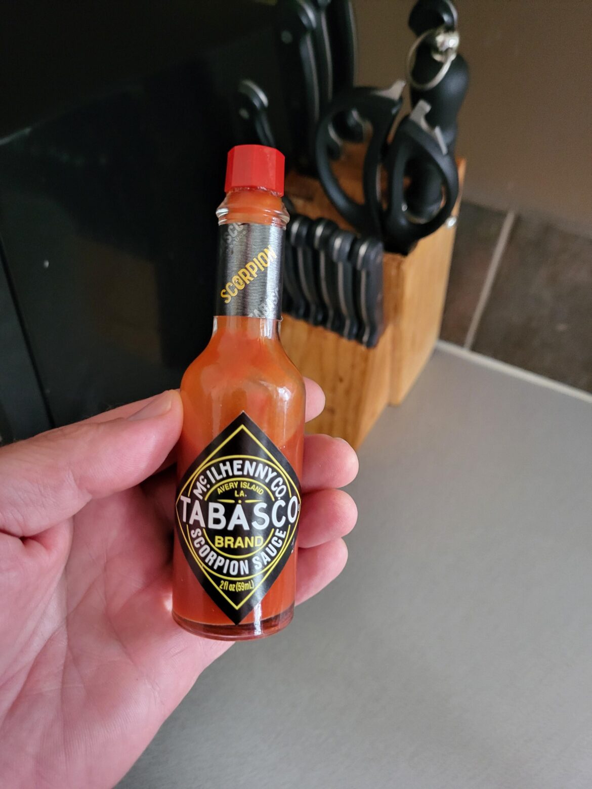I generally don't like Tabasco.