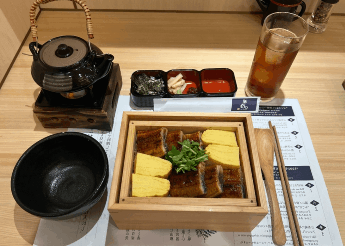 today's solo dinner is unagi~