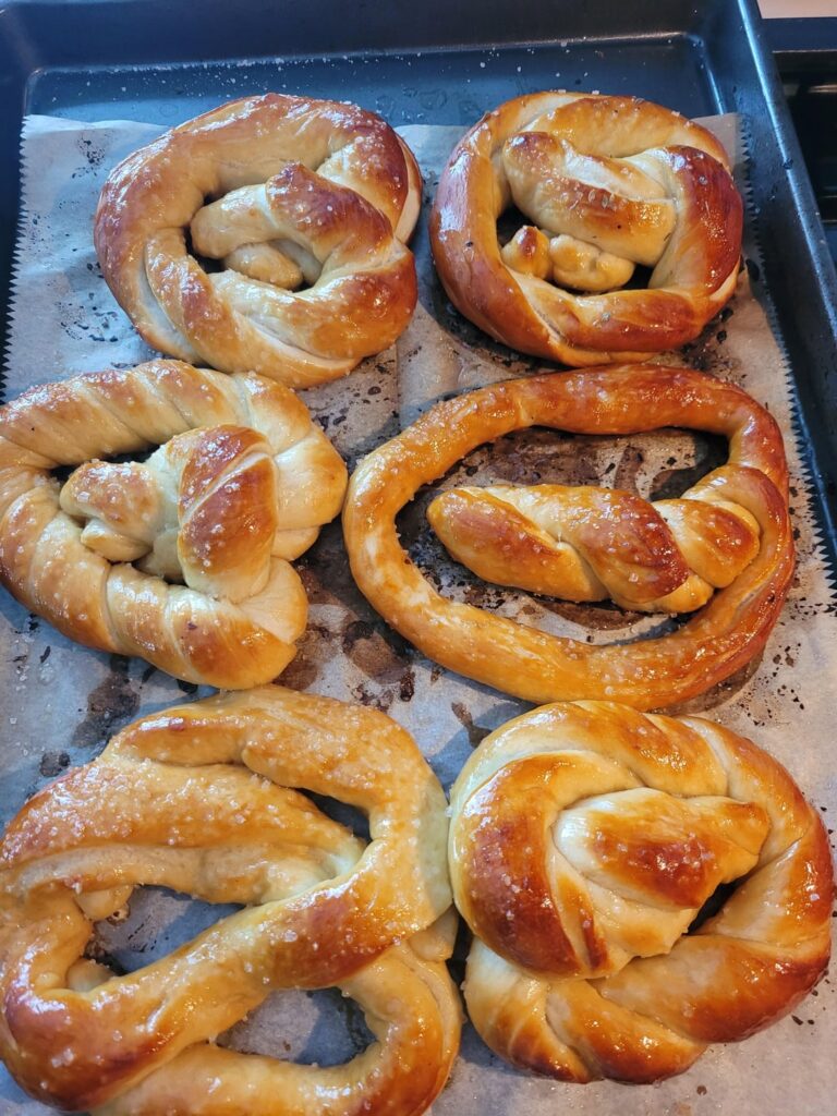 First Time Making Pretzels. Delicious! We ate them all Instantly