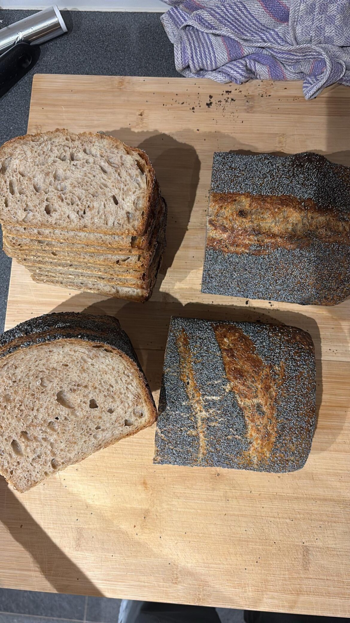 My daily Bread came out quite well this time 🥹