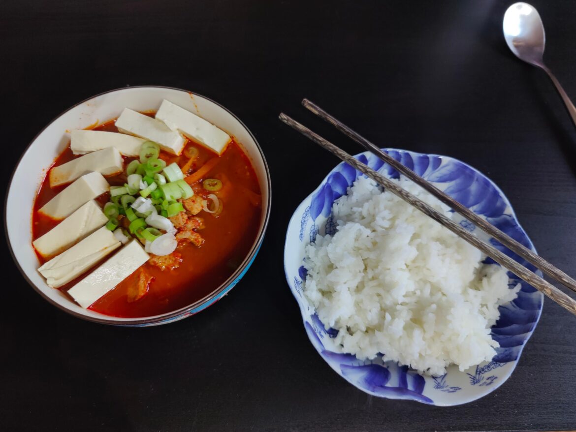 Homemade Kimchi Jjigae 😍✨