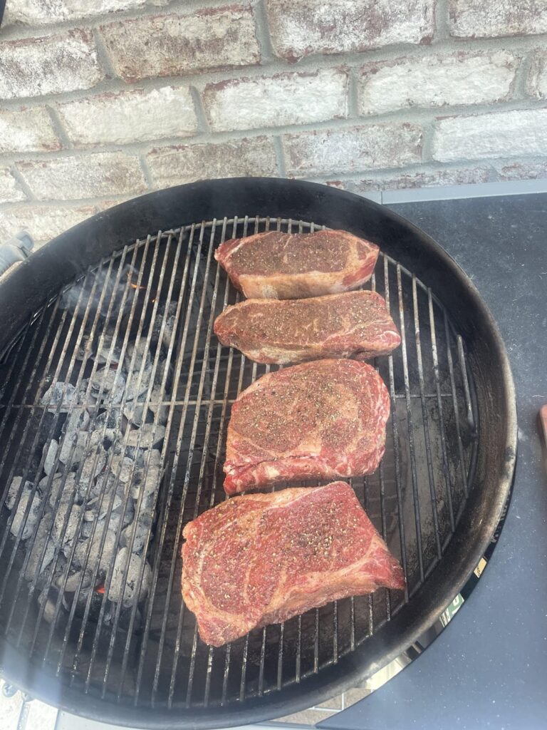Percent night for perfect steaks.
