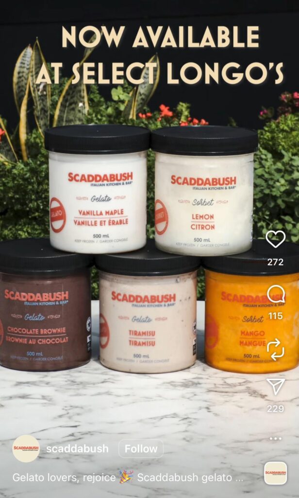 Anyone tried the new Scaddabush Gelato at Longo’s? Spotted them today and wondering if they’re worth a try.