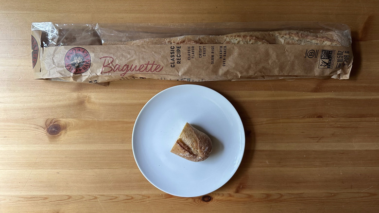Chabaso Bakery Baguette on wooden table