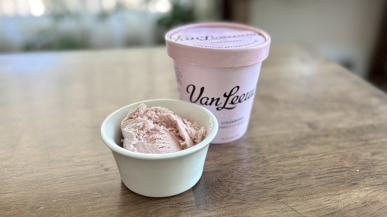 Van Leeuwen Strawberry French Ice Cream