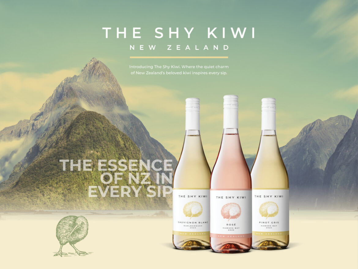 The Shy Kiwi wines bring quiet New Zealand charm