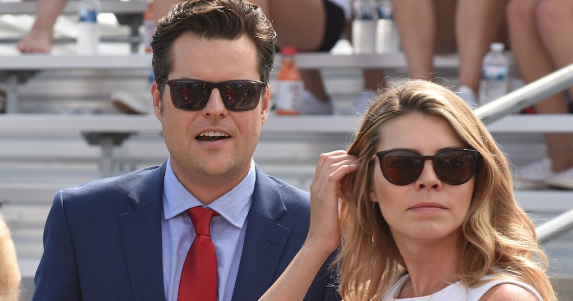 Matt Gaetz’s Newborn Baby Immediately on MAHA Diet