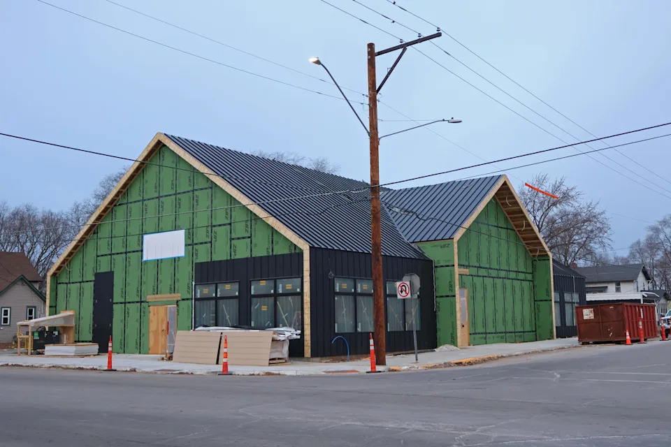 Construction is continuing on the The House Food and Tap in St. Joseph, which is eyeing a March opening.