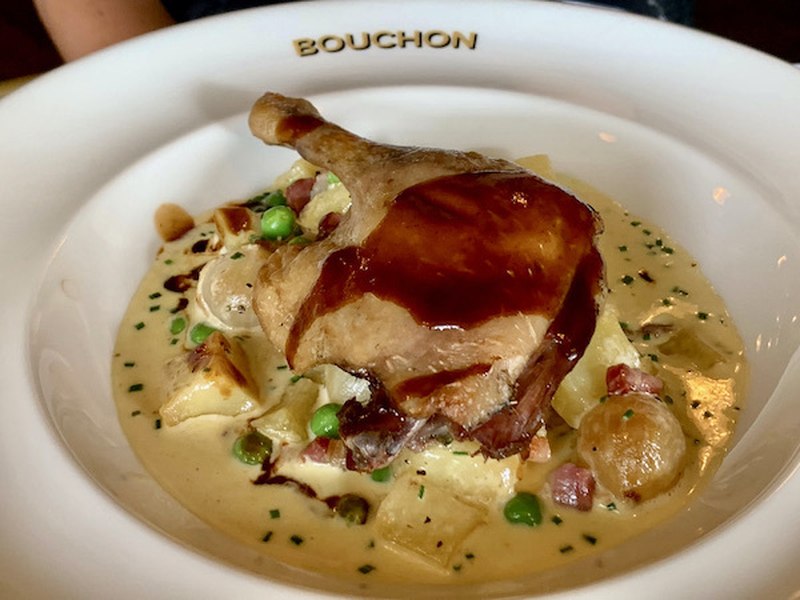 Bouchon Salt House Castle Street French Restaurant Duck Leg