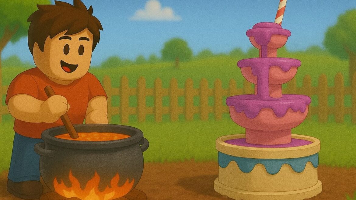Smoothie Fountain and Cooking Cauldron in Grow a Garden (GaG). What to do with them and are they worth getting Smoothie Fountain and Cooking Cauldron in Grow a Garden (GaG). What to do with them and are they worth getting, image source: Image by ChatGPT.