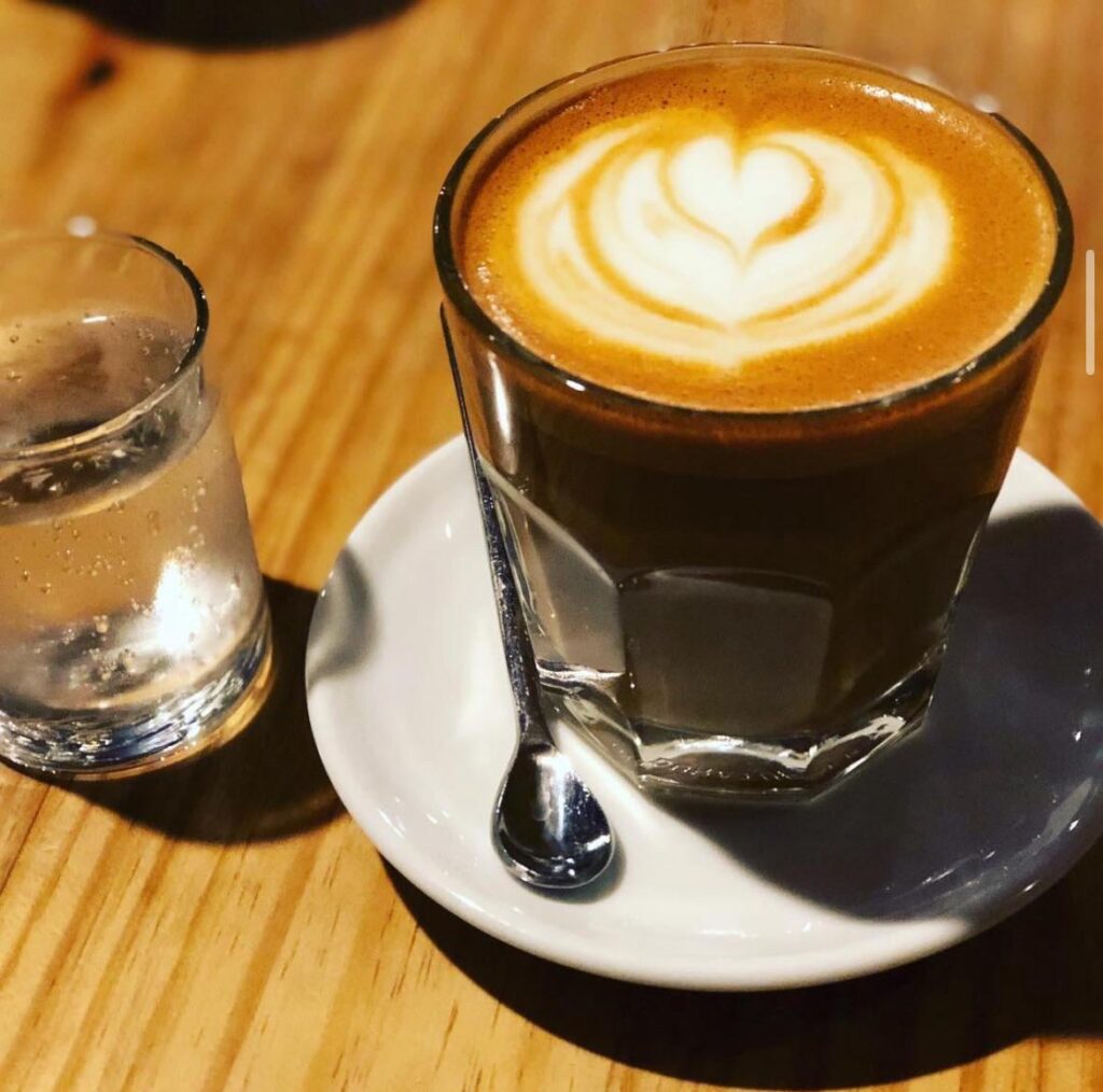 Ordered the usual today, a Flat White