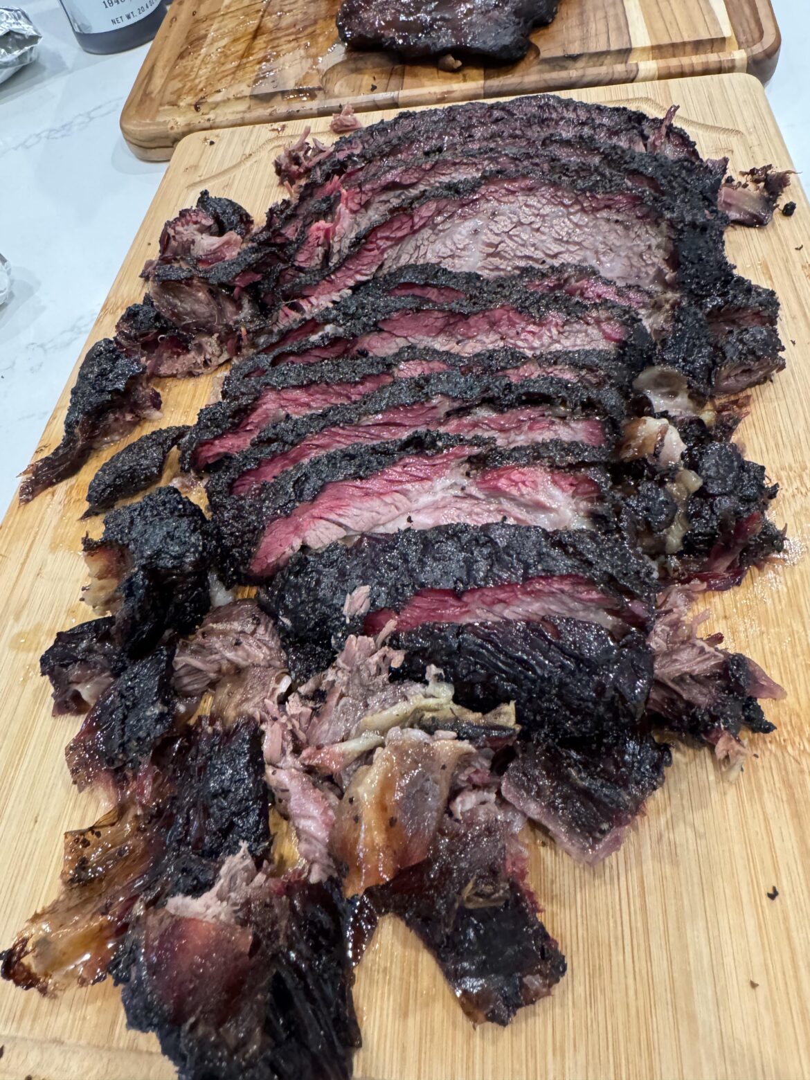 Who says you can’t get bark on a pellet smoker