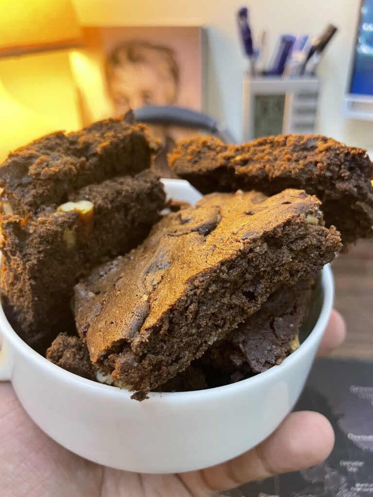 Made Brownie in Airfryer today.