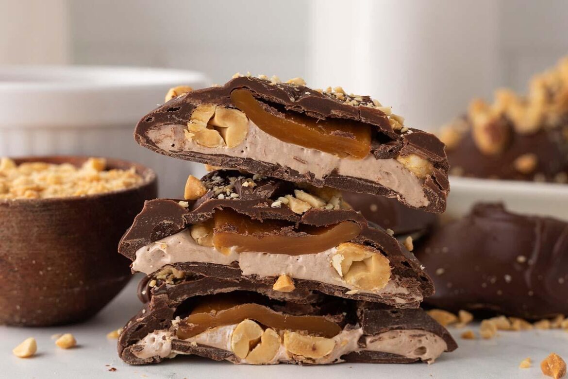 Homemade Snickers Bites