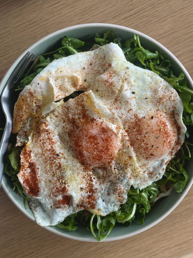 Lunch that has me gripping the table and eyes rolling back