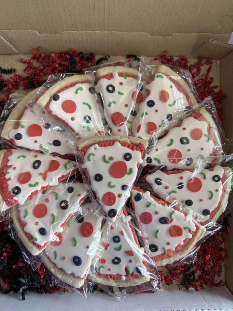 Pizza cookies!