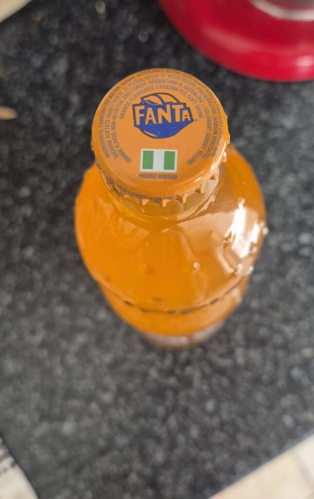 On recommendation from some.of you, I got some Nigerian Fanta to try