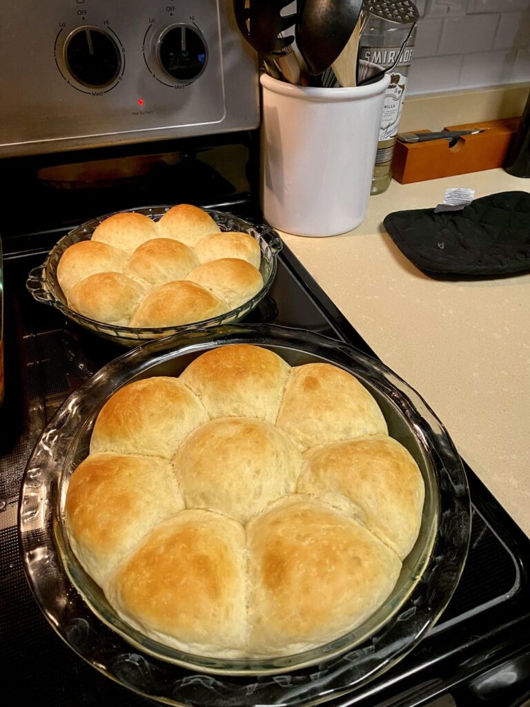 Homemade dinner rolls!