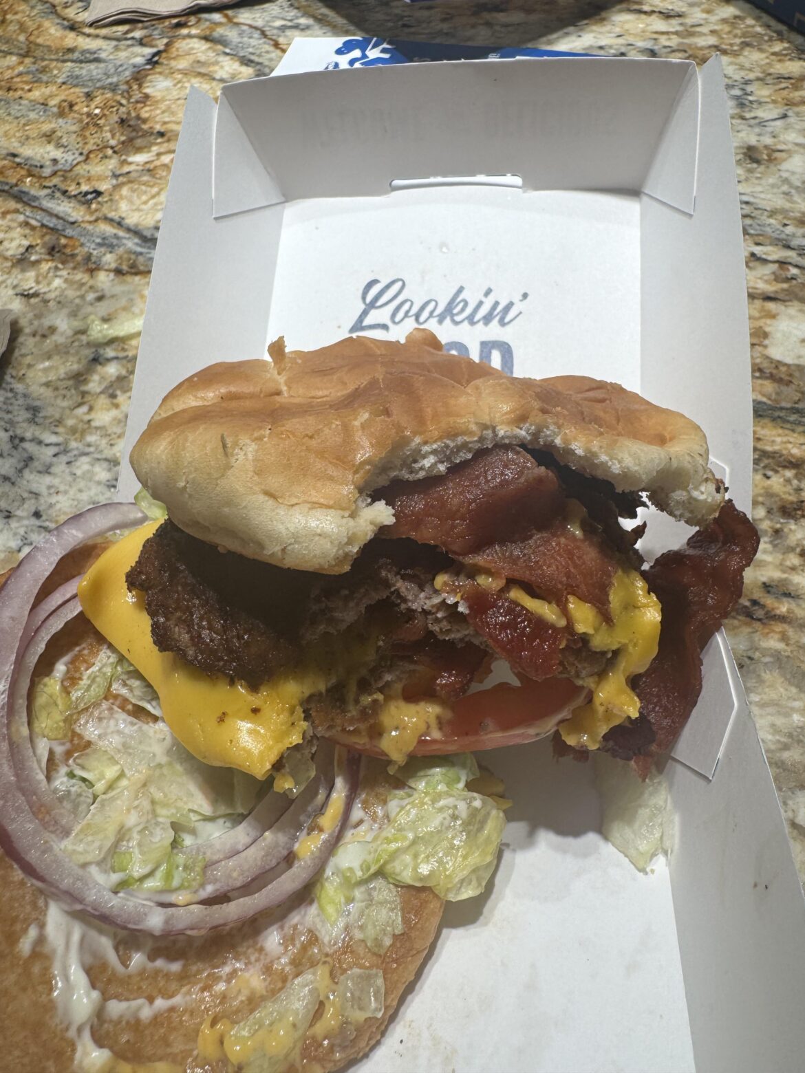 Just a bacon burger