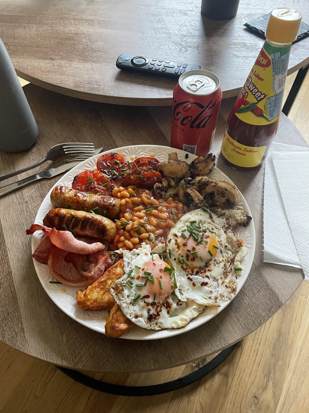 Full English to wash away my filth